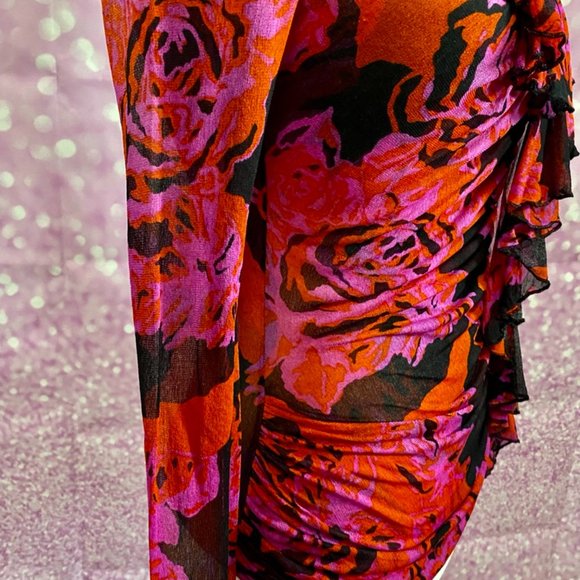 DIANE VON FURSTENBERG RUFFLED BLOUSE - Picture 4 of 12